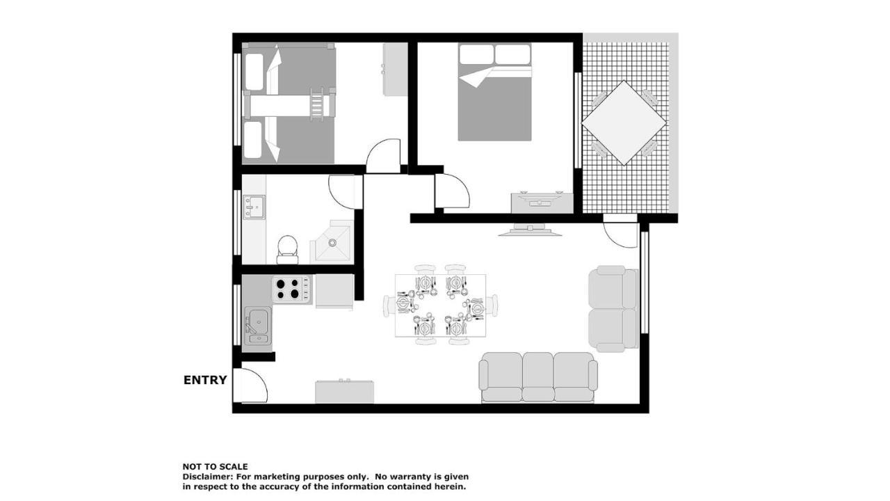 2 Bedroom With Views Apartment