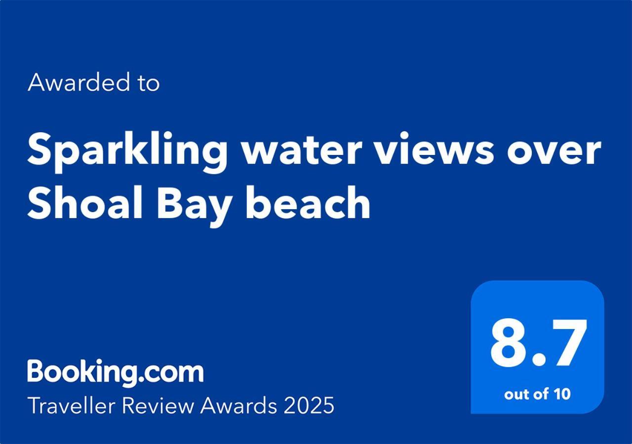Sparkling Water Views Over Apartment Shoal Bay