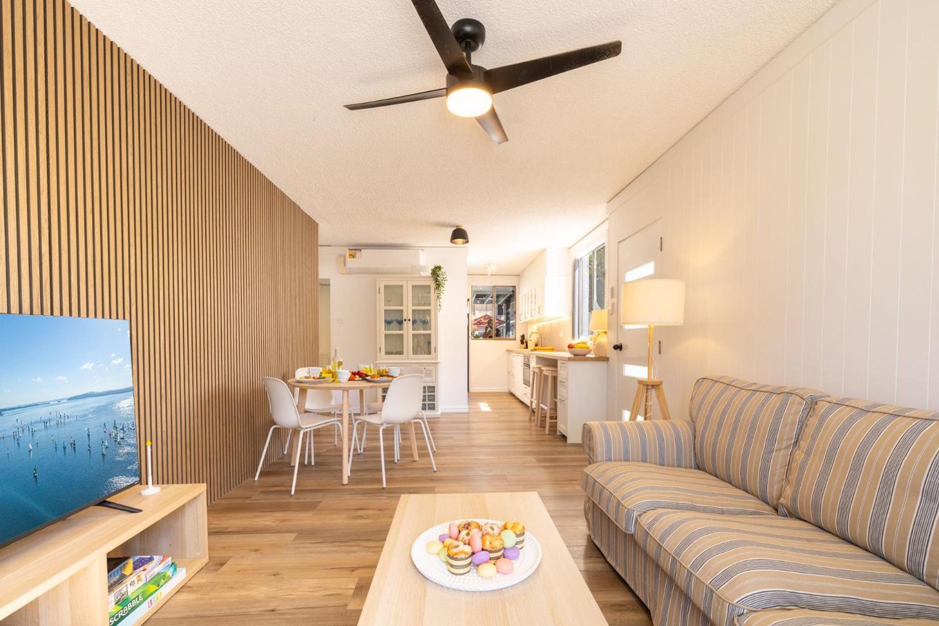 Nordic House, 49 Tomaree Rd - Pet Friendly House Over 2 Levels