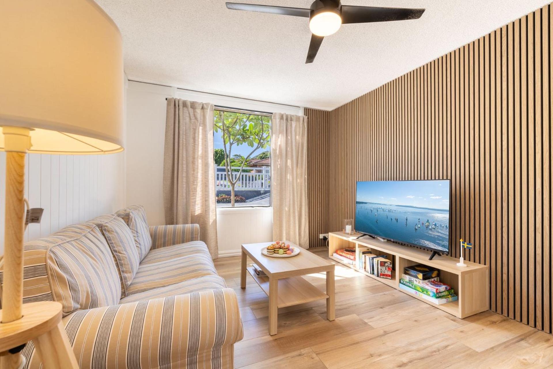 Holiday home Nordic House, 49 Tomaree Rd - Pet Friendly House Over 2 Levels *